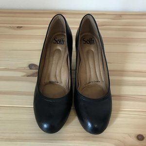 Black Sofft Shoes - EUC - Size 8